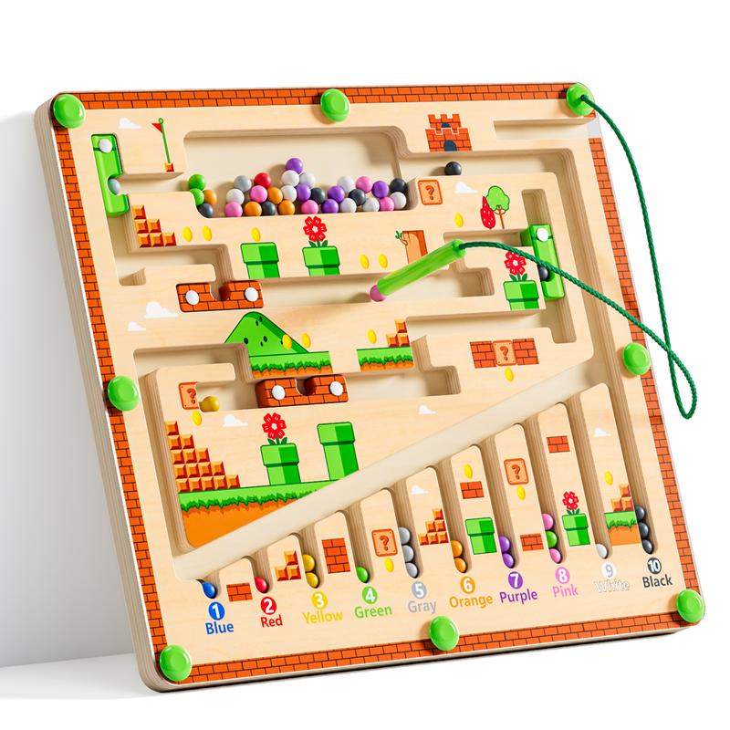 Magnetic Maze Ball Game