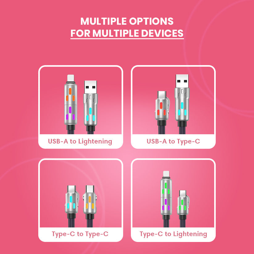 4-in-1 Multi USB Charging Cable